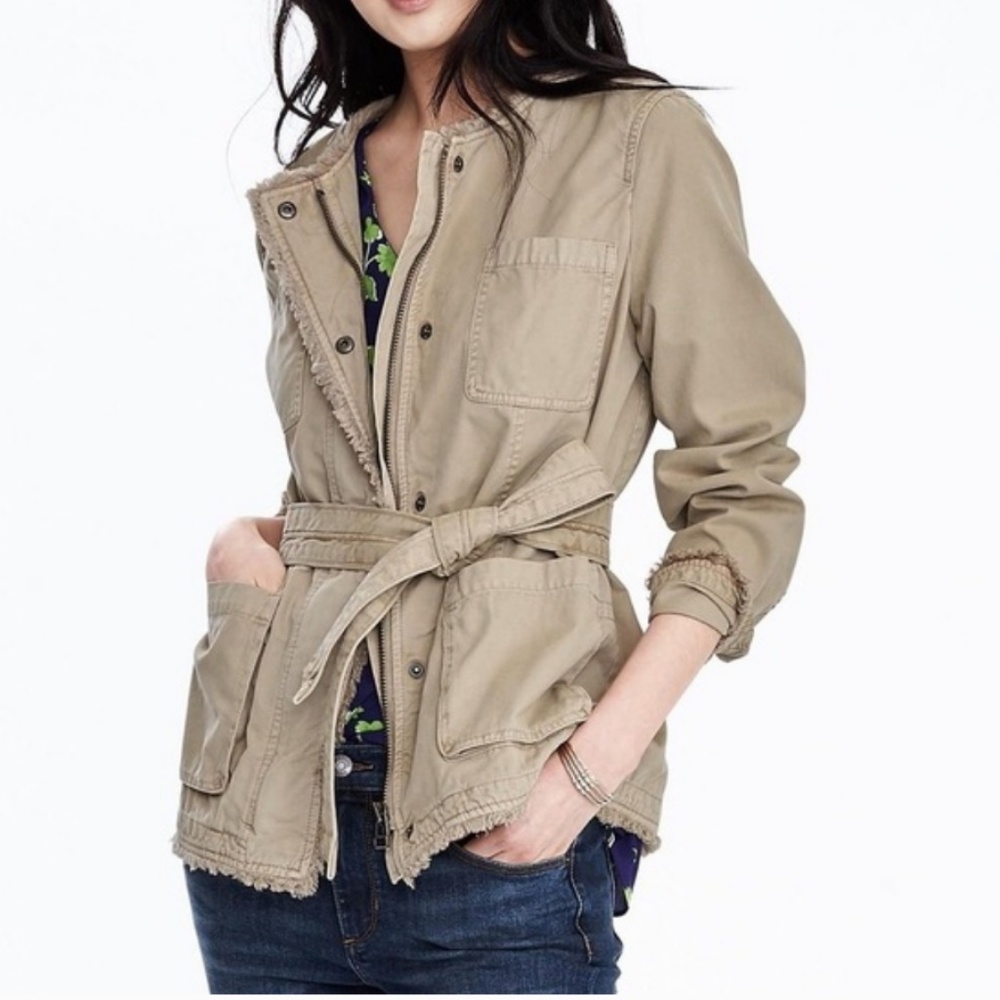 Tan Military Jacket